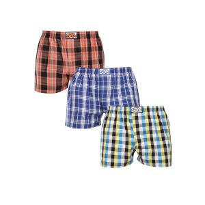 3PACK férfi bő szárú boxeralsók Styx klasszikus gumipánt többszínű (3A102426) M 131908721 - Férfi ruházat