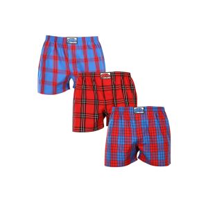 3PACK férfi bő szárú boxeralsók Styx klasszikus gumipánt többszínű (3A100116) XXL 131909221 - Férfi ruházat
