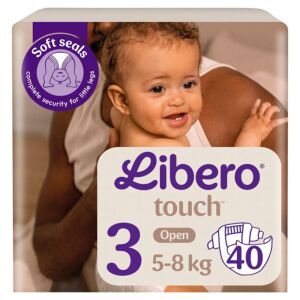 Libero Touch 3 pelenka 5-9 kg 40db 131910213 - Libero Pelenka