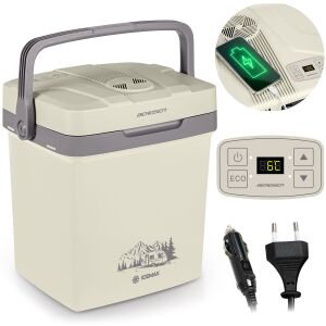 Turista hűtőszekrény berdsen icemax 26 liter eco mode - krém színű 131916133