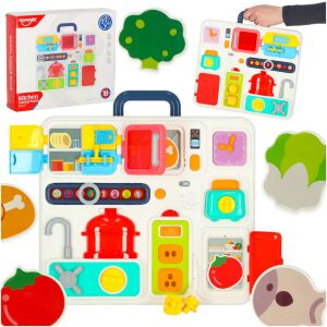 HUANGER Kitchen Training Board with toy food accessories - Babies & Toddler