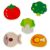 Toy food set for HUANGER Kitchen Training Board