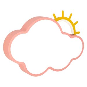 LED mennyezeti lámpa plafond gyerekszobába dimmelhető LUMELA + távirányító felhő pink