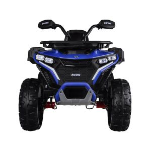 Kék 12V-os elektromos ATV quad gyerekeknek, elölnézet - Ramiz