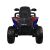 Hátsó nézet a Gyermek 4x4 kék elektromos quad gyerekeknek