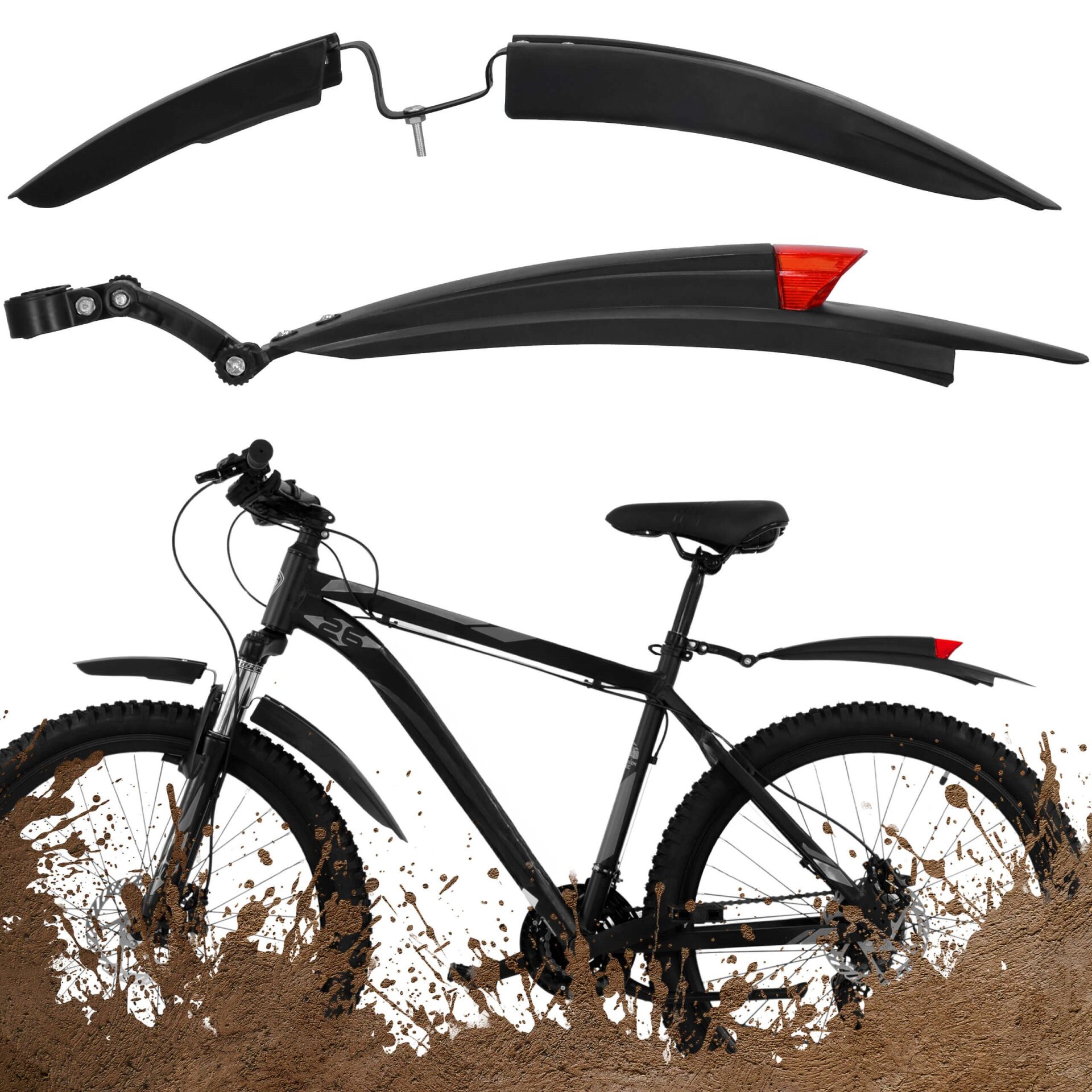 Ba0085 kerékpárszárny 2 db.