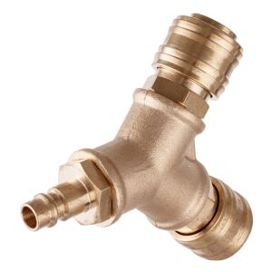 Conector rapid distribuitor pneumatic de aer, piesa in T - alama 1/2" 136035195 - TC Technic