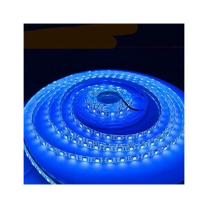 Modrý LED pásik, 5050 SMD, 60 LED/m, Vodotesný, 5m rolka - LED pásy