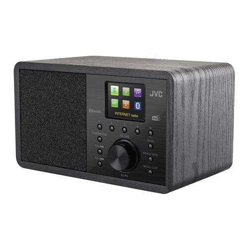 Internetové rádio JVC RA-E814B s DAB+, FM a Bluetooth