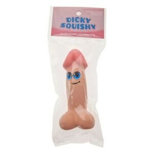 Kheper Games Dicky Squishy Flesh Stresszoldó - Banán Aromával 131985750 - Vicces ajándék