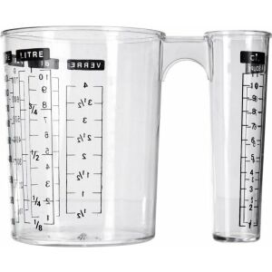 Ulcior gradat 5five Plastic 1 L polipropilenă 131985798 - Alte instrumente de măsurare