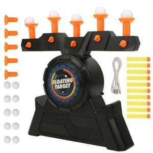 Céllövő játék lebegő labdákkal / 1 db játék fegyverrel és szivacstöltényekkel