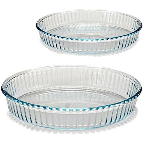 Küchenschüsseln-Set Durchsichtig Borosilikatglas (2 Stücke) 131986499