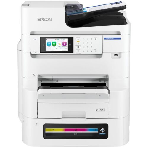 Epson WorkForce Pro EM-C8101RDWF A3 цветен многофункционален принтер, преден изглед