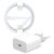 Apple USB-C - Lightning gyorstöltő kábel 20W, 100 cm, fehér 131989656