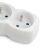 Esperanza 3 csatlakozós fehér elosztósáv kapcsolóval 1.5m 136031971