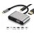 USB-C multifunkciós adapter HDMI 4K, VGA, USB 3.0 és Power Delivery támogatással 135972731