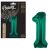 Zöld B&C Bottle Green 1-es szám fólia lufi 85 cm 131992114