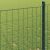 vidaXL Európai Kerítés 1,2 x 10 m PVC-bevonatú vas Zöld 168606044