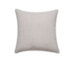 Díszpárna Natúrszín Kék Mintával, 45x45 cm - Díszpárna