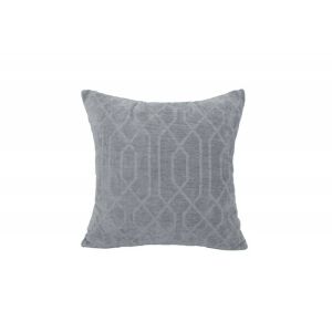 Antracit Szürke Díszpárna 45x45 cm Geometrikus Mintával - Díszpárna
