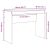 vidaXL Asztal Füstölt tölgy 100 x 40 x 76 cm 168712474