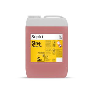 Kvaterner ammóniumsók alapú habos tisztító és fertőtlenítő készítmény SEPTA SINE CLEAN 04 SC4 20L 135958330 - Septa