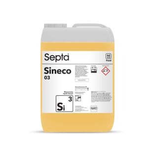 Mosogató folyadék ipari mosogatógépekhez aktív klór nélkül SEPTA SINECO 03 SI3 10L 136119138 - Septa