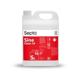 Schwach schäumende saure Flüssigkeit zur Entfernung von Rost und Kalk SEPTA SINE CLEAN 14 SC14 5L 136035194 - Septa