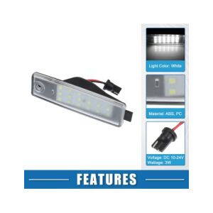Set lumini LED pentru plăcuța de înmatriculare Toyota Rav4, Land Cruiser, Highlander cu prezentare generală a caracteristicilor - Lumini auto