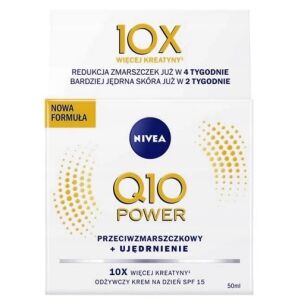 Nivea, Q10 Erőteljes Ránctalanító Feszesítő Nappali Krém, 50 ml 132043919 - Nivea