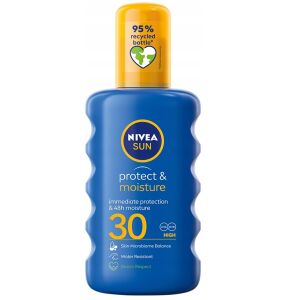 Nivea Sun Protect & Moisture SPF30 Mleczko do opalania, 200ml
