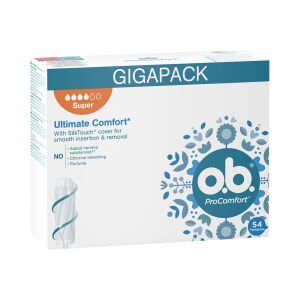 Sűrű Tampon Super O.B. ProComfort, 54 darab 132045877 - Tampon