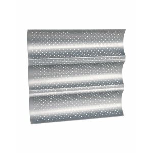 Patisse Mini Baguette Sütőforma 3 Bagetthez, Silver-Top Tapadásmentes Bevonat, 26x24cm - Patisse