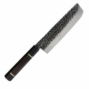 Fissman Kensei Bokuden 18cm Nakiri zöldségvágó kés fa nyéllel - Fissman