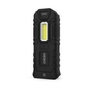 NEBO ARMOR 3 szerelő- és zseblámpa, NE6526, 360 lm - 40 lm, IPX7, Direct-to-Red funkció, acélcsipesz, mágneses talp, 3 üzemmód