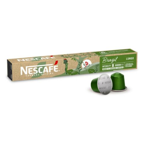 Nescafé Farmers Origins Brazil Nespresso Kompatibilis Kávékapszulák (10 darab)