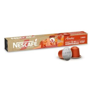 Nescafé Farmers Origins Andes Lungo Nespresso Kompatibilis Kávékapszula, 10 darab - Kávépárna & Kávékapszula