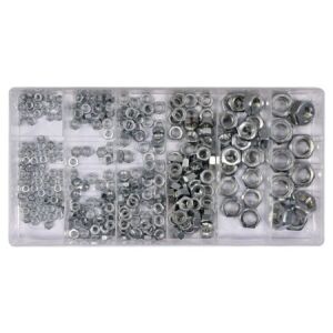 YATO Hatlapú csavaranya készlet 300 részes M3-M10 147091910 - Kötőelem