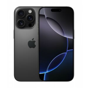 Apple iPhone 16 Pro 16 cm (6.3") Kettős SIM iOS 18 5G USB C-típus 256 GB Fekete 132061875