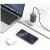 USAMS SJ752 Type-C - Type-C kábel laptophoz, telefonhoz és töltőhöz csatlakoztatva