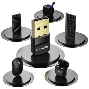 USAMS ZB321 Bluetooth 5.1 USB Adapter perifériás eszközökkel - Bluetooth adapter