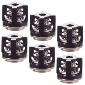 Nilfisk POSEIDON 5 és NEPTUNE 4 kompatibilis nyomásszabályozó szelep készlet - 6 Szelep, 6 O-gyűrű (301001153) 132086202 - Nilfisk