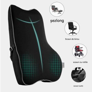 Príklady použitia podložky na podporu chrbta z pamäťovej peny Arvada Postura+ - Kancelárske doplnky