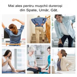 Saltea de masaj Arvada KingRelax pentru ameliorarea durerilor musculare de spate, umăr, gât - Frumusețe și sănătate