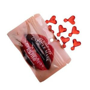 Zestaw 10 kapsułek do powiększania ust, Karite, Plump Lip, Heart 140803237 - Pielęgnacja ust