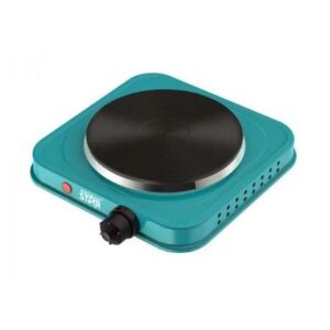 WINNING STAR Kompakt Egyégős Főzőlap ST-9635 – 1000W, Öntöttvas Lappal, zöld