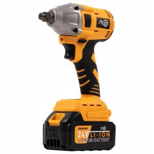 FORCE TOOLS RK-4056 Akkumulátoros Ütvecsavarozó – 24V, 2 db 3800 mAh Akkumulátorral, 500 Nm Nyomaték