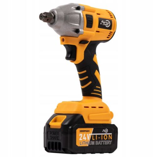 FORCE TOOLS RK-4056 Akkumulátoros Ütvecsavarozó – 24V, 2 db 3800 mAh Akkumulátorral, 500 Nm Nyomaték 132093371