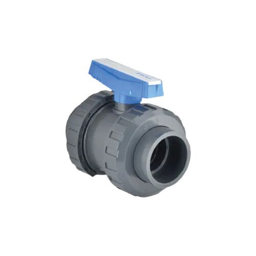 Pimtas PVC Golyóscsap D50 EPDM tömítéssel medence gépészethez - Medence PVC idom